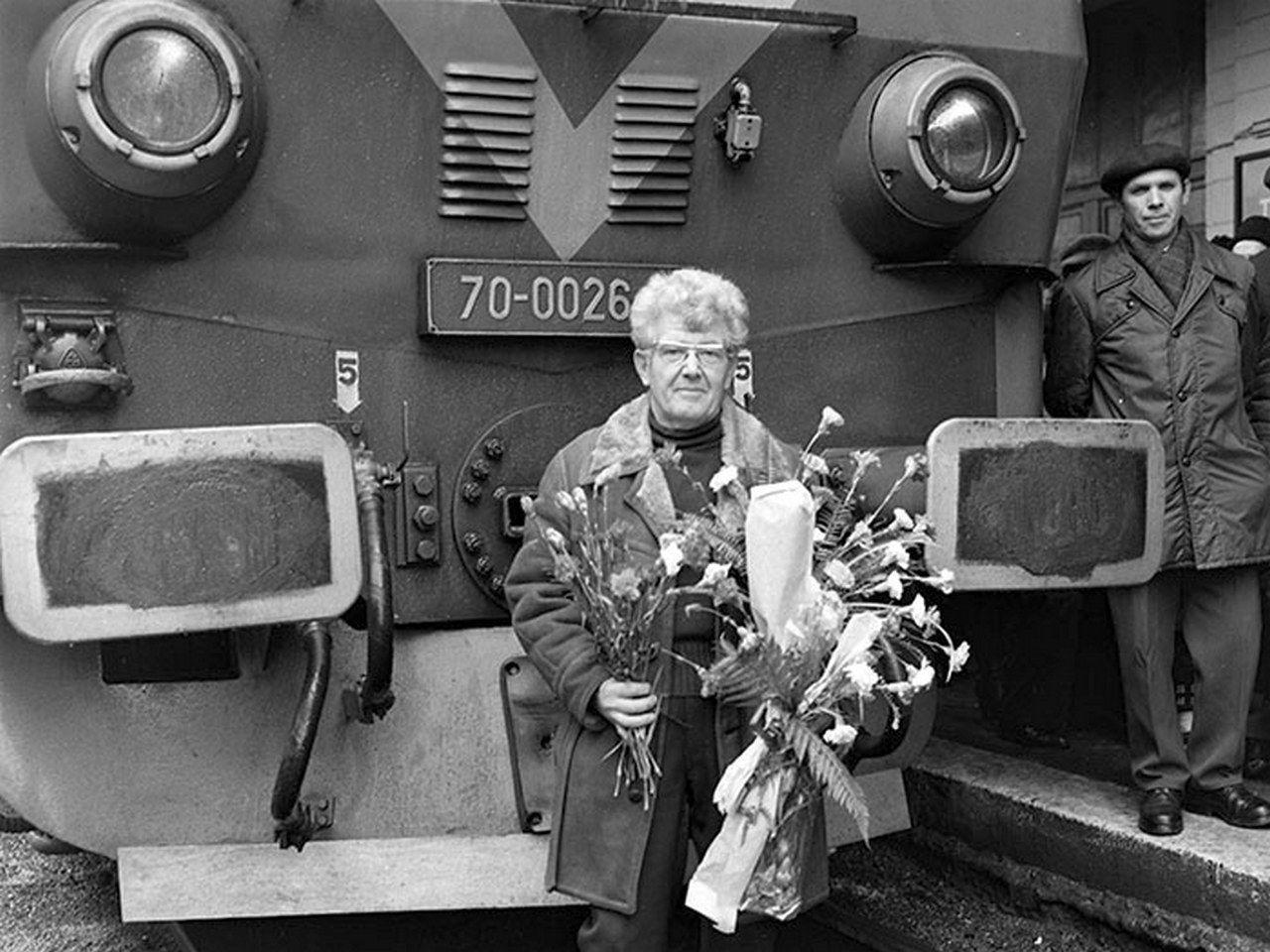 Pensionarea unui mecanic de locomotivă