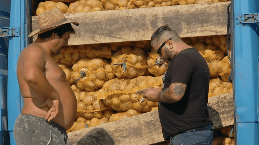 Captură din documentarul „Varză, cartofi și alți demoni”.