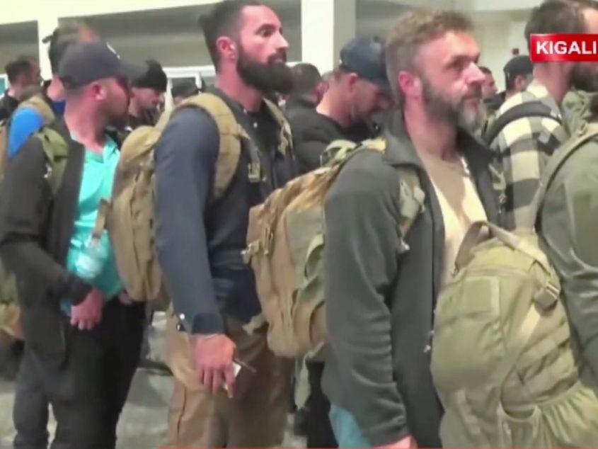 Mercenari români din armata privată a lui Horațiu Potra, evacuați de Guvernul României din Congo în februarie 2025, după ce rebelii din facțiunea M23 au preluat controlul orașului Goma.