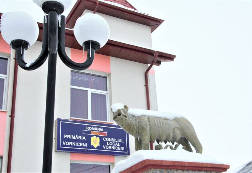 Doar lui Remus și lui Romulus nu pare să le pese de ger.