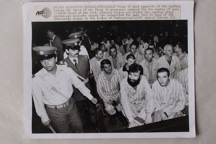 Lotul de inculpați din care a făcut parte Dumitru Tudor i-a mai inclus, printre alții, pe Teodor Mărieș și pe Dumitru Dincă. Foto: Arhiva personală