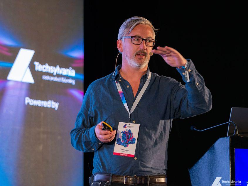Tom Mason, Stability AI. Foto: Facebook Techsylvania