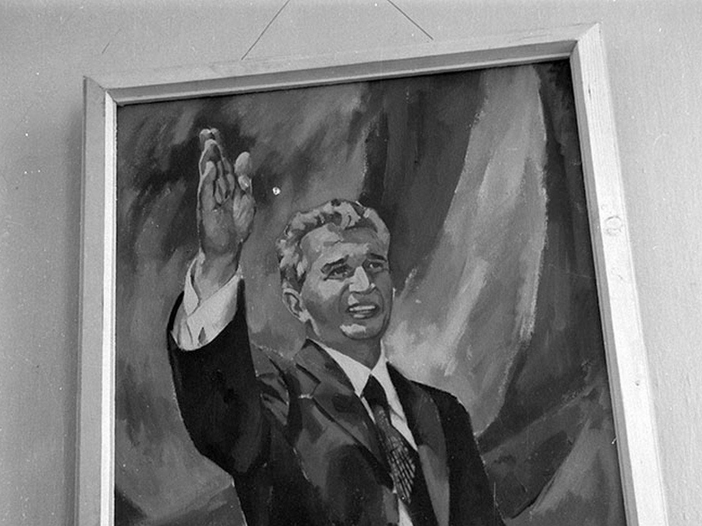 Nu doar poeții, ci și pictorii închinau ode Comandantului Suprem.