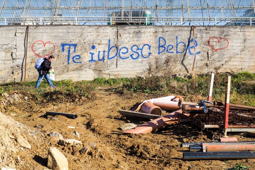 Șantier din cartierul Zorilor.