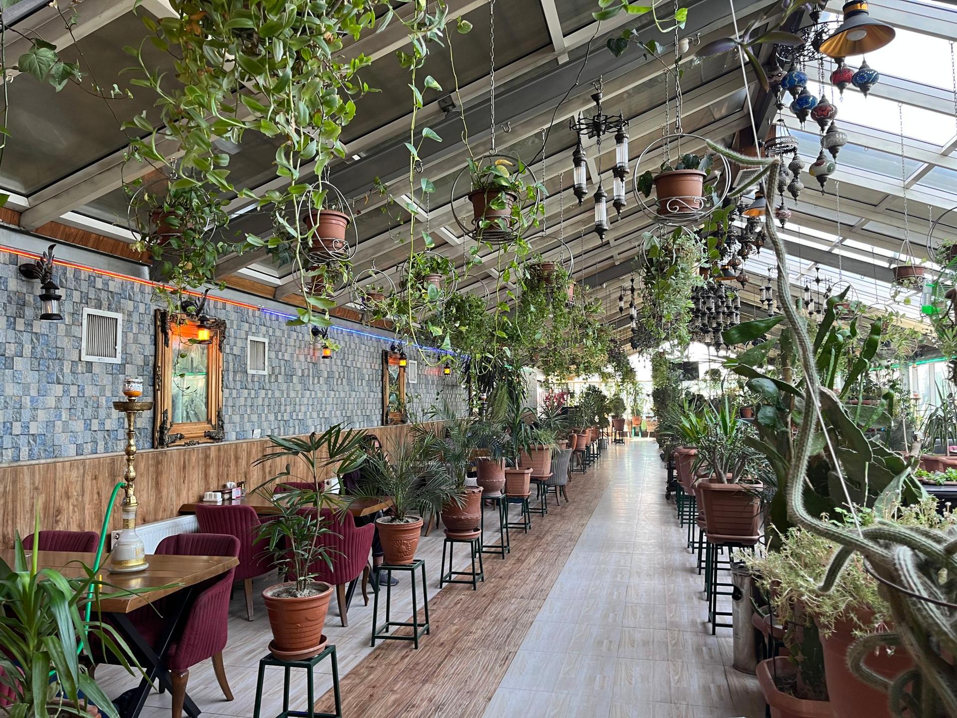 Unul din restaurantele elegante din Kabul