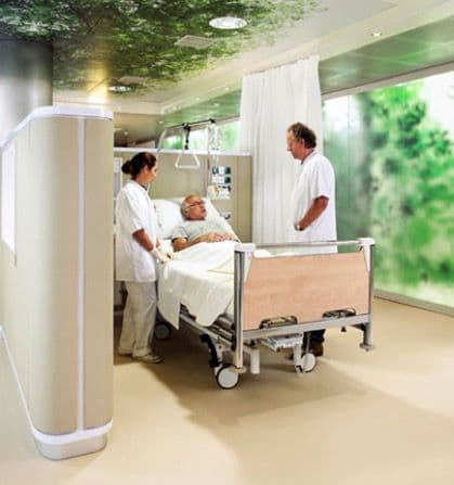 Rezervă din viitorul spital.
