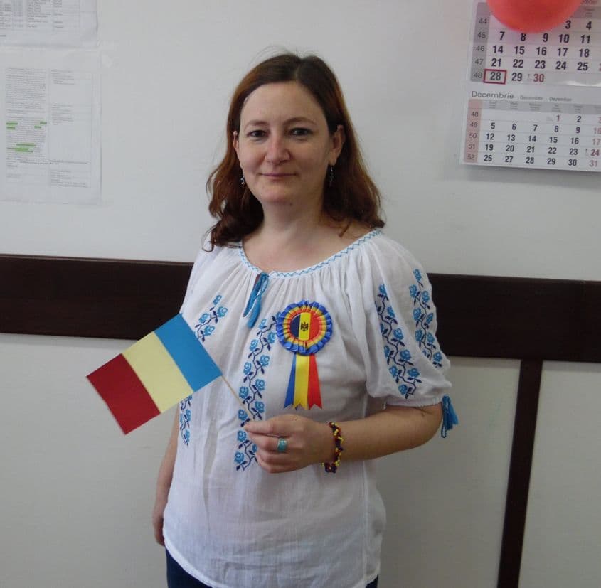 Cristina Rusu, profesoara de geografie din Bistrița care a câștigat un proces împotriva statului român la CEDO. Foto: arhiva personală