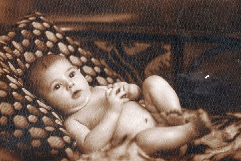 Bianca, la trei luni și jumătate, când trenurile morții erau încă departe