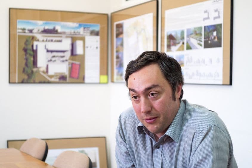 Arhitectul Vlad Rusu. Foto: Raul Ştef