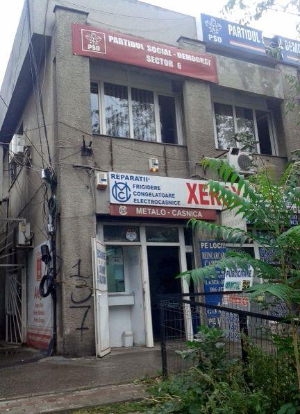 Sediul filialei PSD Sector 6.