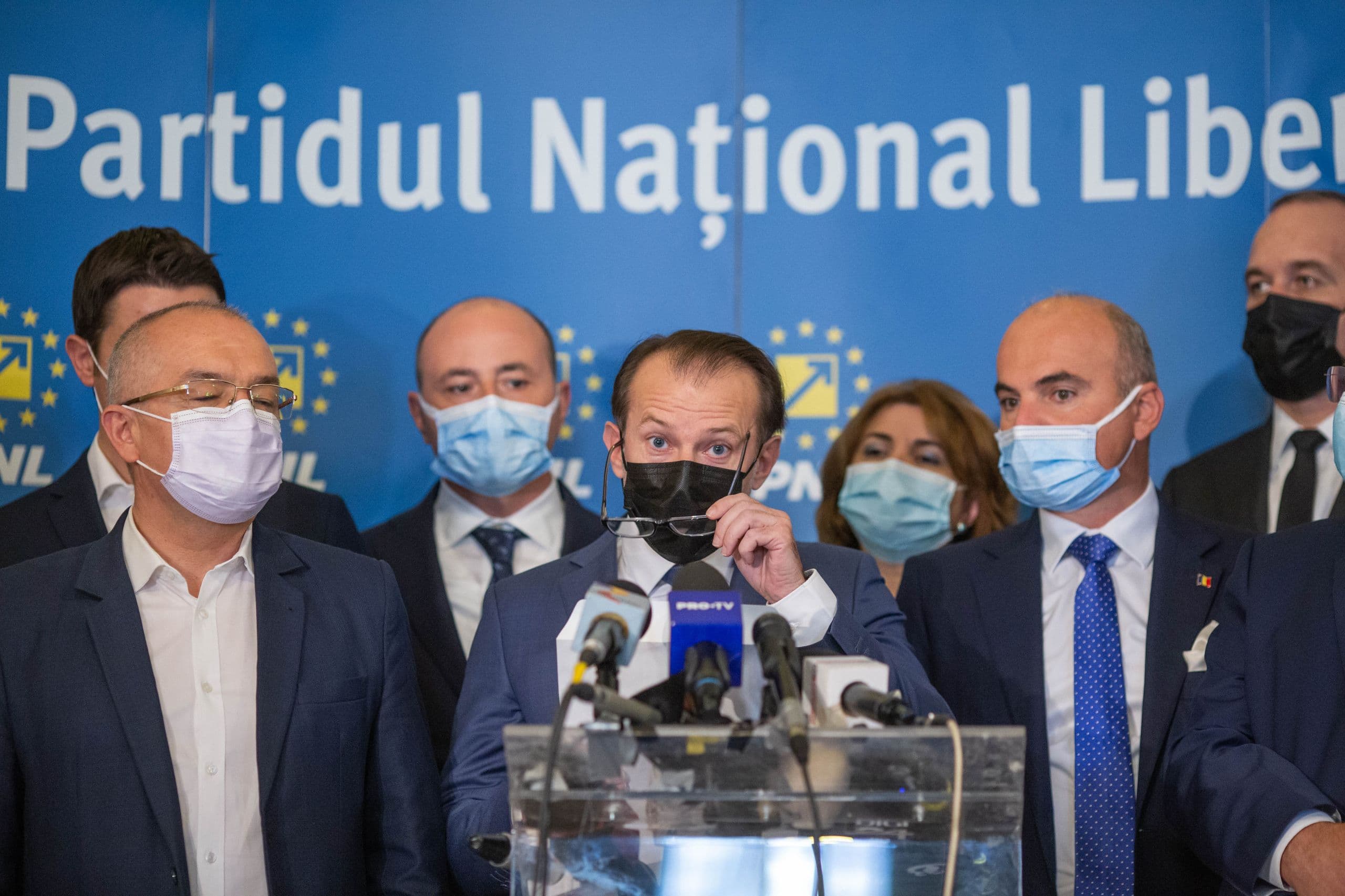 Declarații de presă la finalul ședinței biroului permanent al PNL, în București, 3 septembrie 2021. Inquam Photos / Ilona Andrei