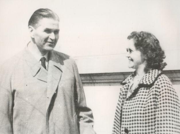 Soţii Coposu, în 1965.