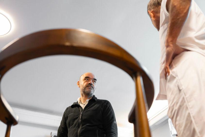 Florin Șerban și Adrian Vancica. Foto: arhiva personală Florin Șerban
