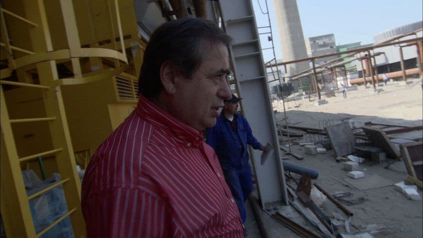 Imagine cu Ioan Niculae din documentarul „Kapitalism, rețeta noastră secretă”, al lui Alexandru Solomon.