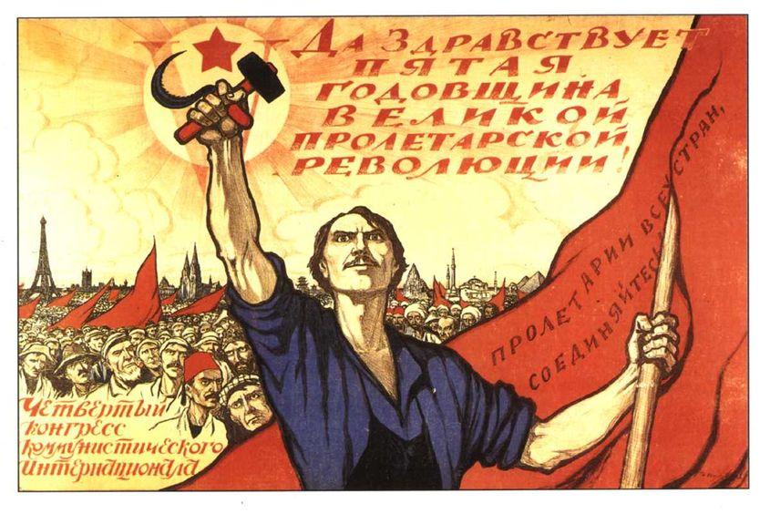 1922. Propagandă cominternistă.