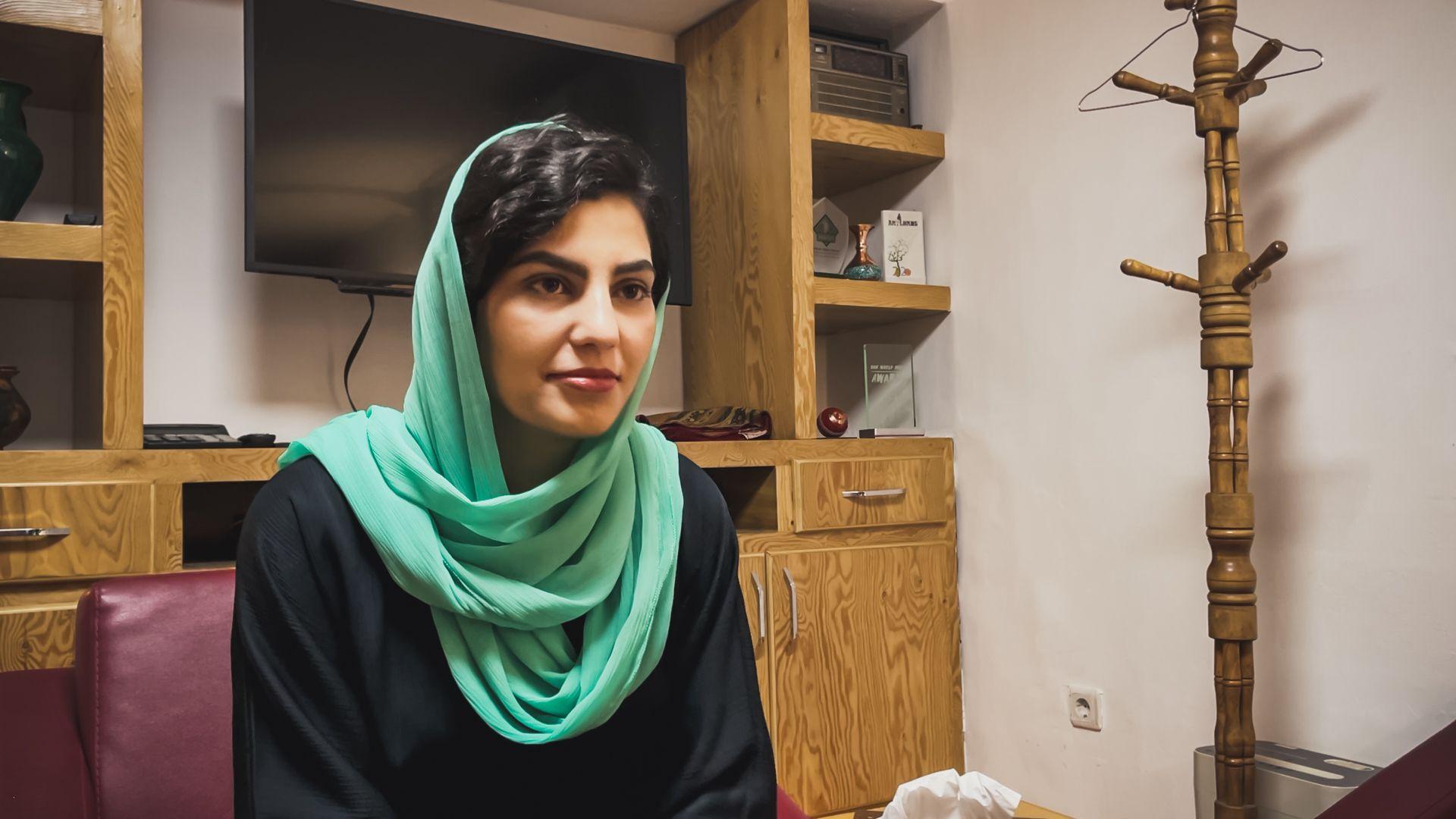 Waheeda Hasan, reporter la Tolo News