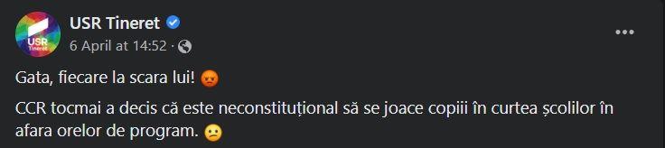 Doar un exemplu de interpretare indignată a deciziilor CCR