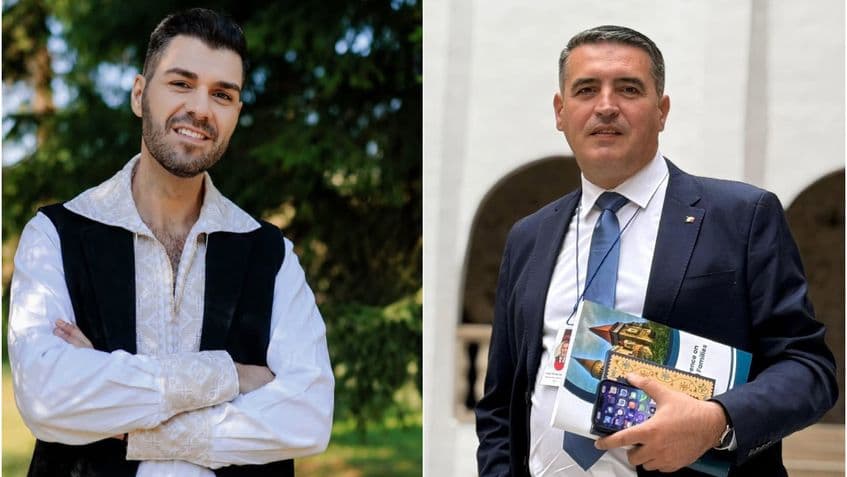 De la începutul anului 2026, firme și organizații apropiate de Florian Lixandru și deținute de partenerul lui, Gabriel Dumitru, au obținut 55 de contracte din bani publici, în valoare de 2.215.000 de lei (echivalentul a 425.000 de euro) cu unitățile de învățământ din București. Foto: Facebook/ Florian Lixandru, Gabriel Dumitru