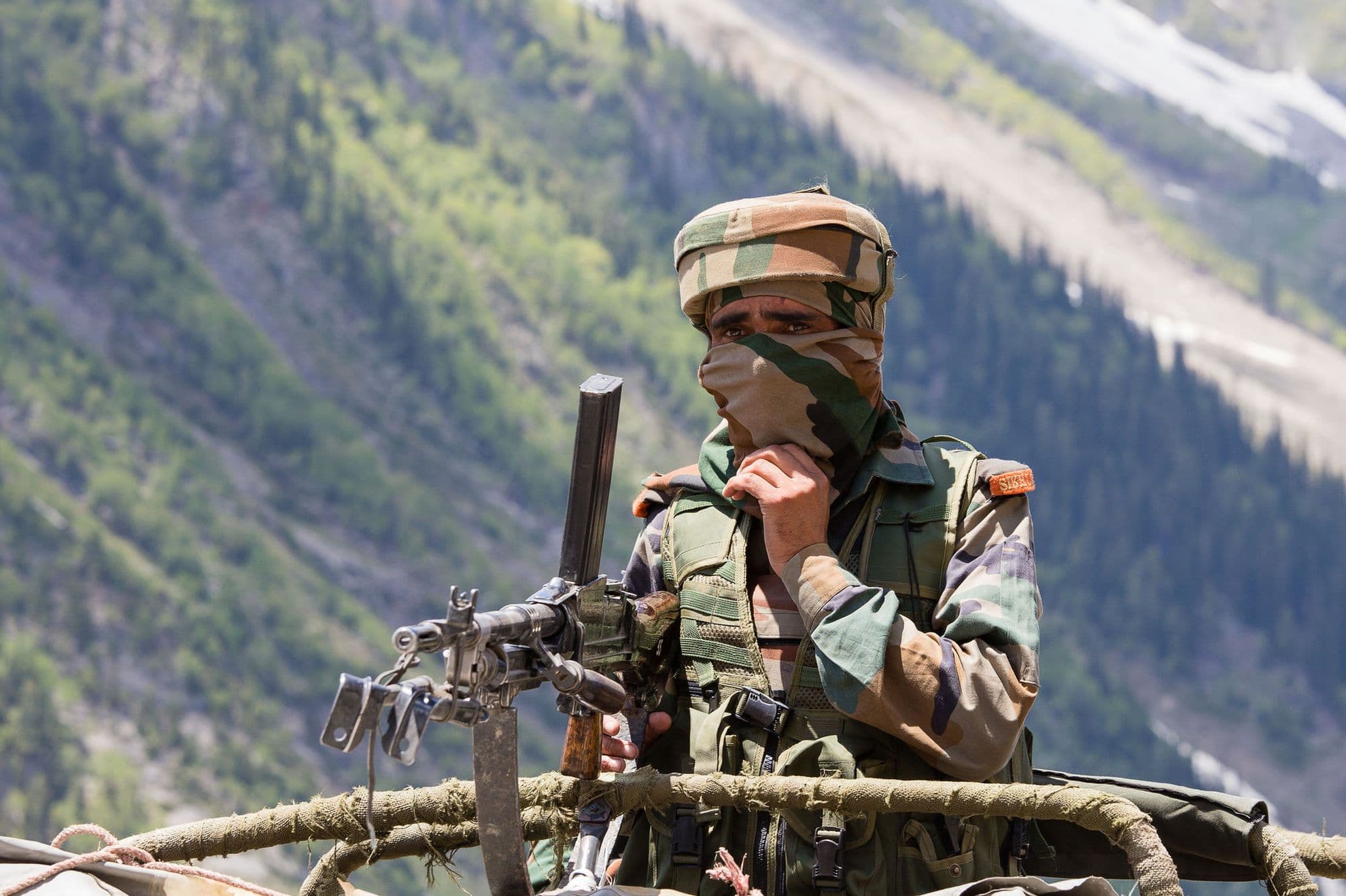 Soldat indian din regiunea Ladakh, disputată de China și India. Foto: Oleg Doroshenko | Dreamstime.com