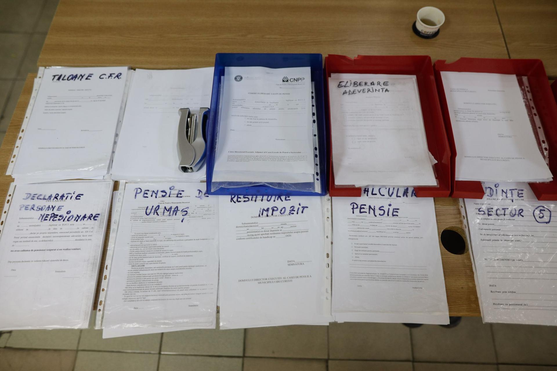 Sediul Caselor Locale de Pensii ale sectoarelor 1, 2 și 5, în București, vineri 12 martie 2021. Inquam Photos / George Călin