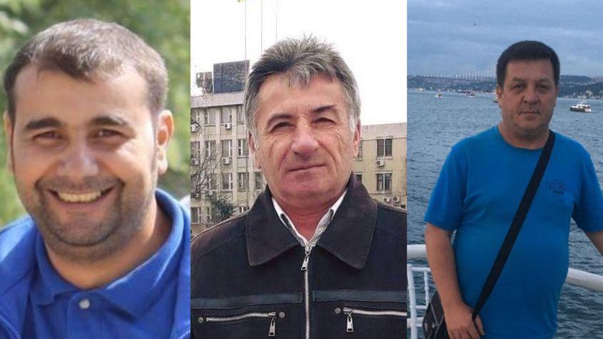 <strong>În stânga Irinel Călin, mijloc Niculae Adămiță și la dreapta Iris Ionescu</strong>.