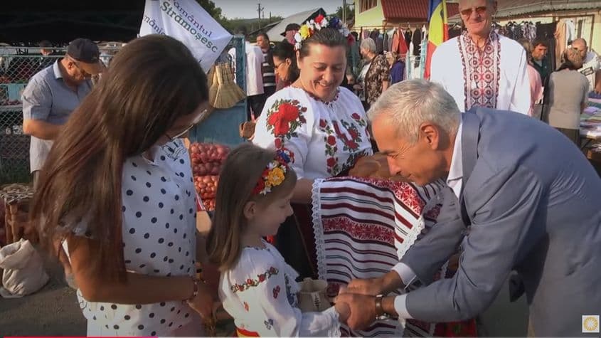 Călin Georgescu, speranța românilor tradiționaliști. Foto: captură dintr-un clip electoral