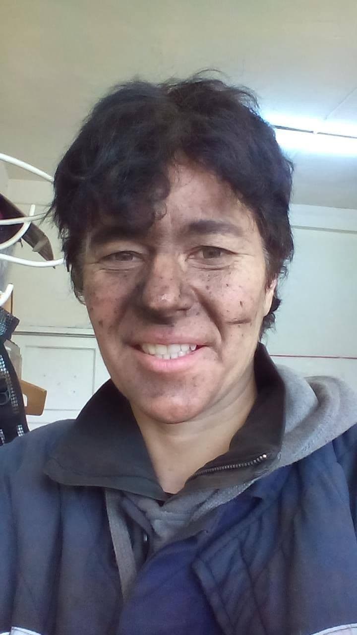 Aldona Todoran, miner. Fotografie din arhiva personală