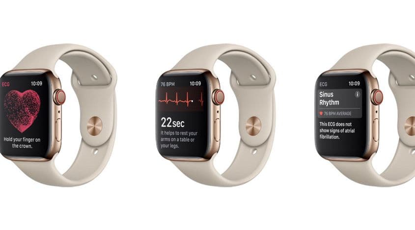 Apple Watch 4 monitorizează ritmul cardiac și poate detecta probleme ascunse.
