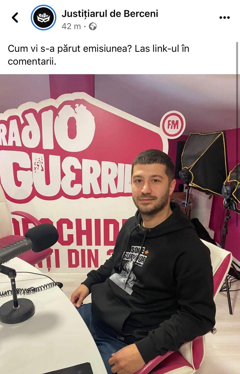 Sursa foto: Facebook/Justitiarul de Berceni