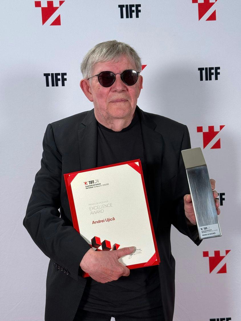 Regizorul Andrei Ujică, premiat la ediția 2025 a TIFF. Foto: TIFF