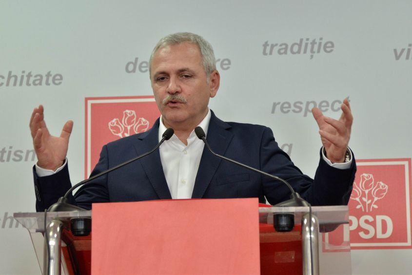 Liviu Dragnea, fost președinte al PSD Foto: Lucian Muntean