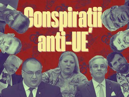 Sunt anti-UE, dar vor la Bruxelles. Cine sunt candidații cu discursuri anti-europene sau  conspiraționiste