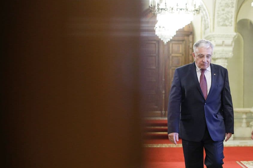 Mugur Isărescu, guvernatorul BNR.  Foto: Octav Ganea / Inquam Photos