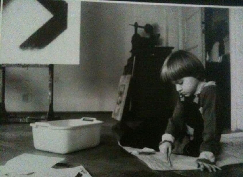 Ecaterina, în copilărie.