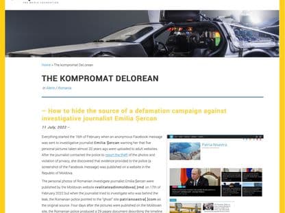 Investigația pe care autoritățile române refuză să o facă. Firele operațiunii de kompromat duc către grupul Realitatea Plus