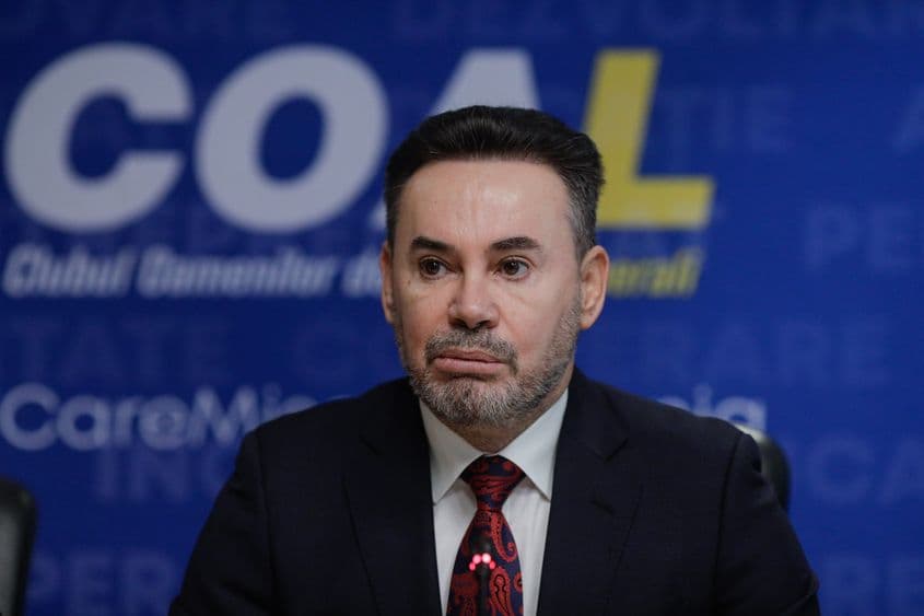 Gheorghe Falcă. Alegerile Clubului Oamenilor de Afaceri Liberali, în București, joi 16 martie 2023. Inquam Photos / George Călin