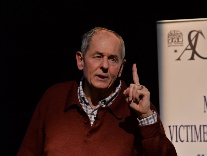 Francezul Thierry Wolton, jurnalist specializat în relații internaționale. Foto: Lucian Muntean