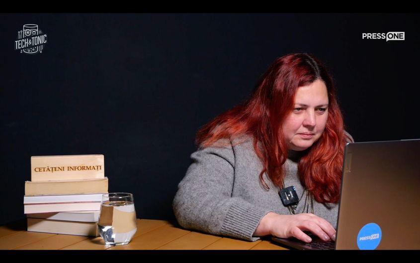 Oana, participant voluntar la experiment