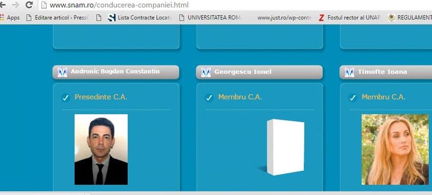 Ioana Timofte (dreapta) a făcut parte până de curând din Consiliul de Administrație al Societății Naționale de Ape Minerale. Sursa foto: snam.ro