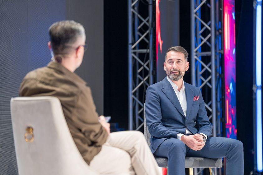 Cosmin Georgescu a acordat un interviu la un podcast realizat de Ziarul Financiar<br>Foto: Ziarul Financiar