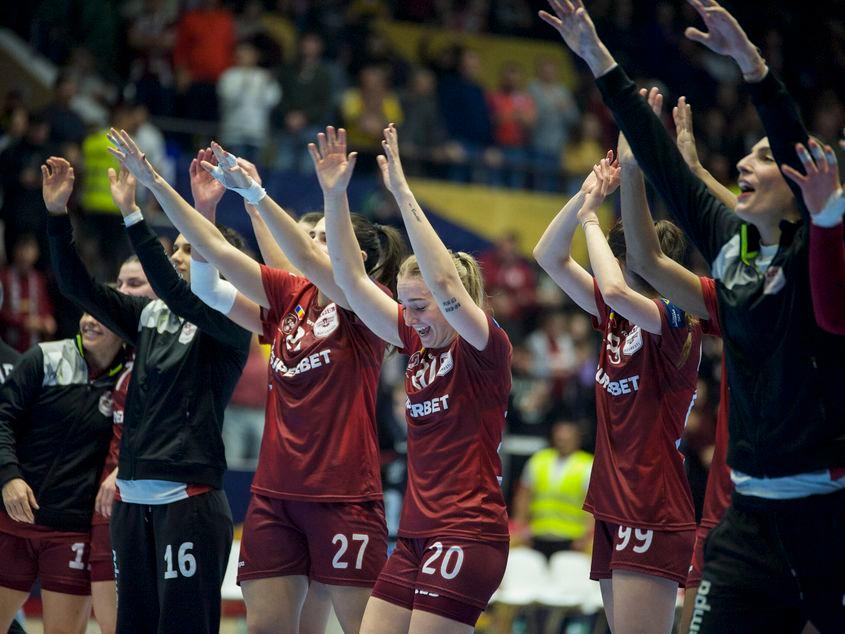 Meciul disputat de CS Rapid București și WHC Buducnost BEMAX în cadrul Ligii Campionilor EHF, în București, 8 ianuarie 2023. Inquam Photos / Vali Marin