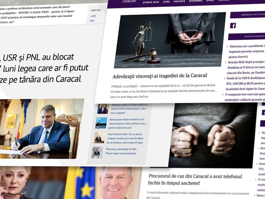 Două pagini asimilate unor site-uri cu proprietari ascunși sunt în topul advertiserilor pe teme politice, pe Facebook