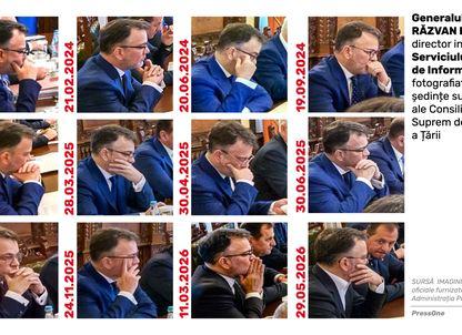 SECRETISTAN. Bărbatul cu mâna la gură