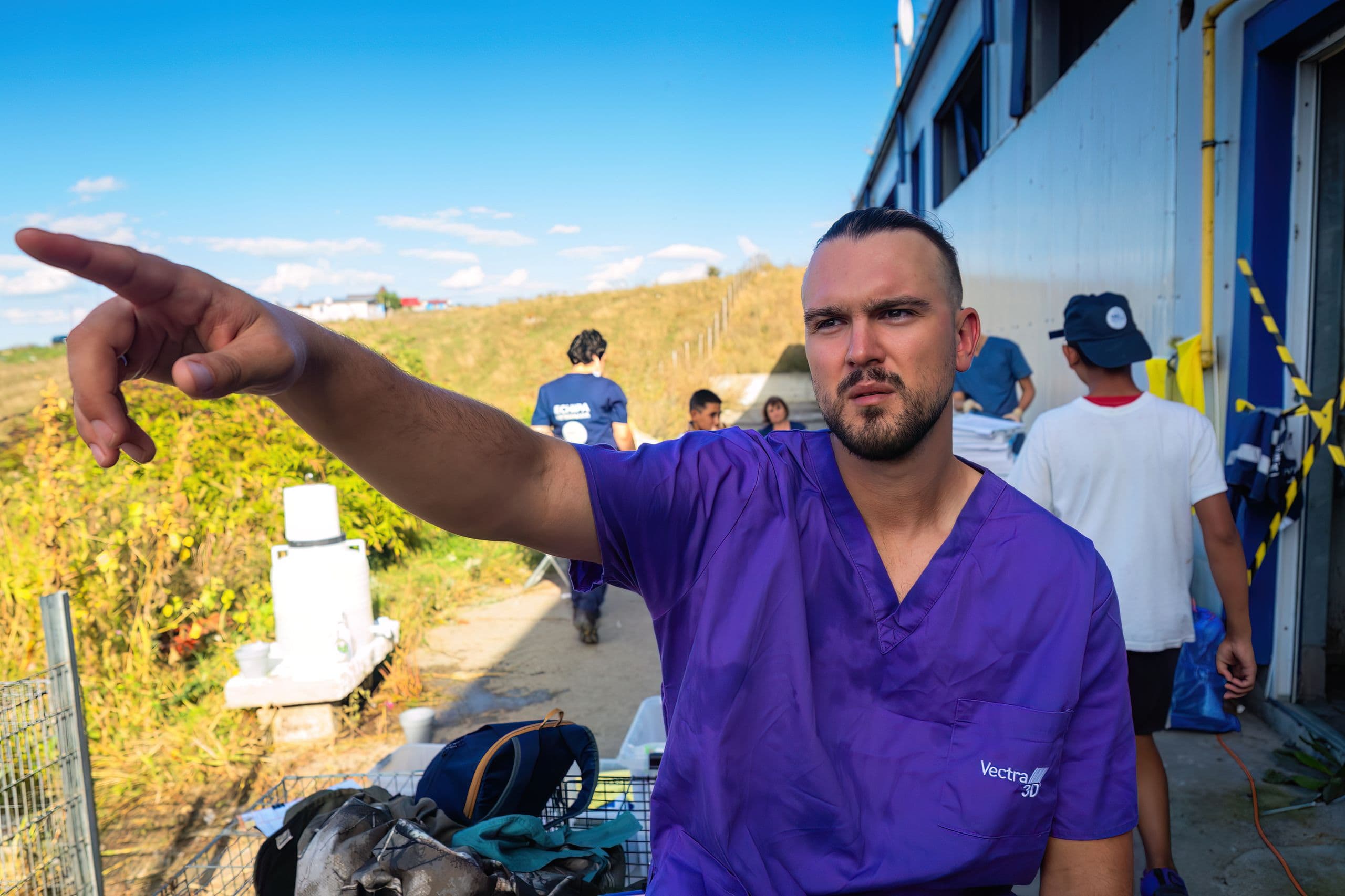 Medicul Andrei Tudorache. Foto: Loránd Vakarcs