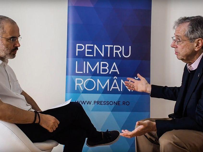 Fostul ambasador Mark Gitenstein, în redacția PressOne. Foto: Raul Ștef
