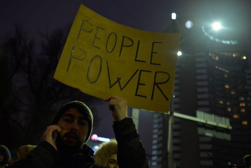București, ianuarie 2017. Foto: Lucian Muntean