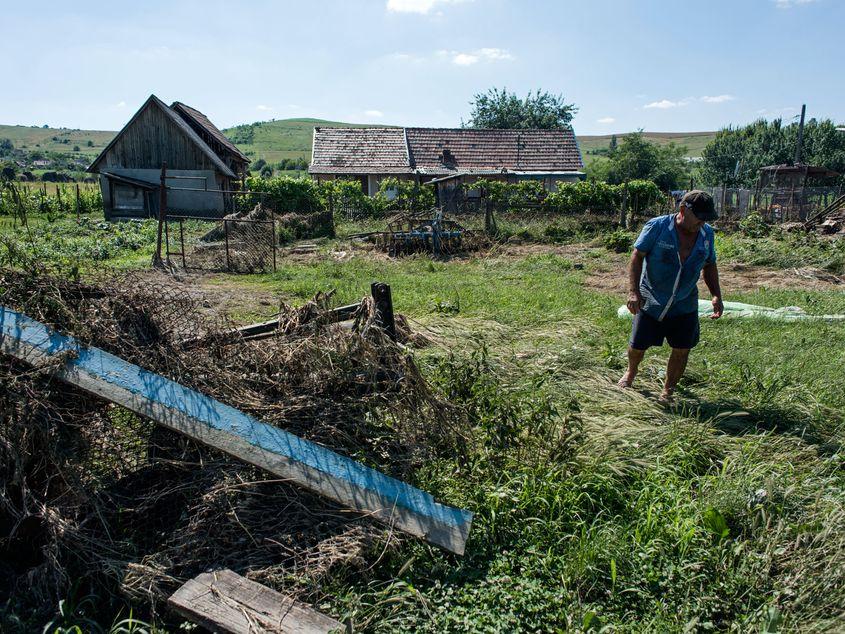 Inundațiile au făcut prăpăd la Târnăveni, în județul Mureș.
Fotografii: Raul Ștef