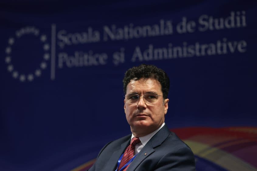 Dezbatere organizată de Ministerul Educației și SNSPA, pe tema rezultatelor PISA 2022, în București, 8 decembrie 2023. Inquam Photos / Sabin Cirstoveanu