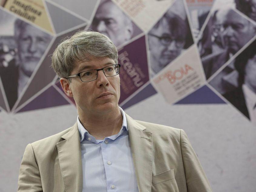 Istoricul Oliver Jens Schmitt, la Bookfest 2018. Foto: Bogdan Buda / Inquam Photos