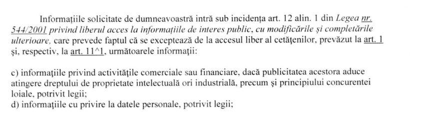 Răspunsul IGI Timiș la solicitarea PressOne